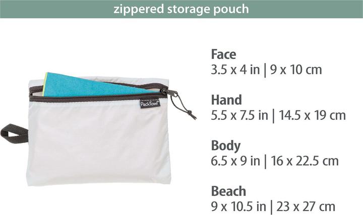 Immagine prodotto Pack Towl PackTowl Corpo personale (XL) Desert Aire (64 x 137 cm)