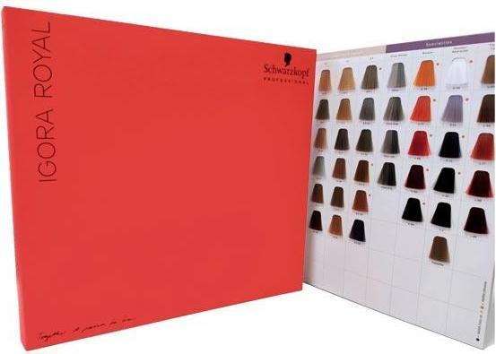 Schwarzkopf Professional Igora Royal Farbkarte