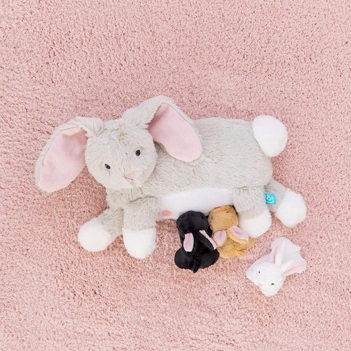 Actual product image Manhattan Toy Nursing Nola Rabbit