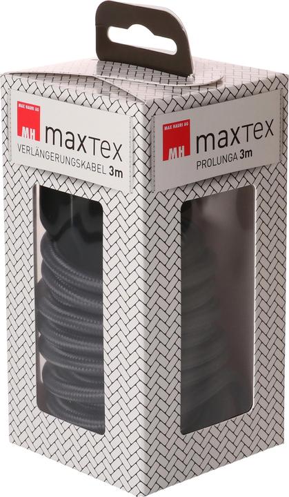Produktbild Max Hauri maxTEX Textil-Verlängerung H05VV-F3G1.0 (3 m, 3-Polig)