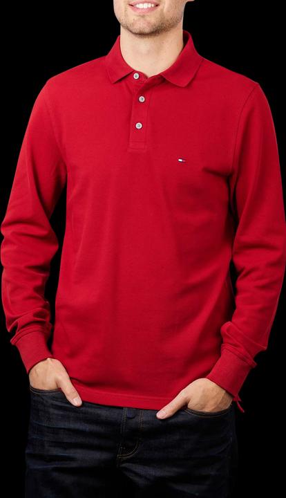 Tommy Hilfiger 1985 Slim Polo Longsleeve regatta red