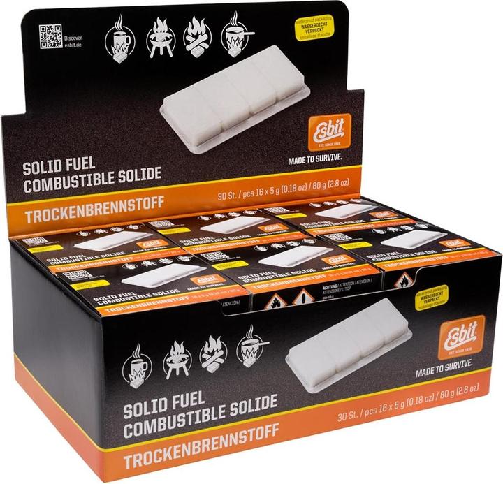 Immagine prodotto Esbit Carburante secco 16x5g