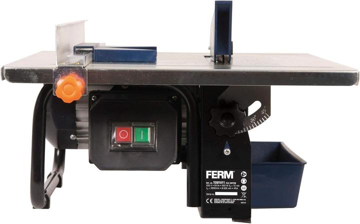 Actual product image Ferm Tile cutter 900W - 2950/min - 200mm diamond disc - Water-cooled saw blade - 0-45 degrees