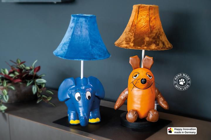 Produktbild Happy Lamps Maus von der Sendung mit der Maus, LED Tischleuchte, handgefertigt (5400 lm)