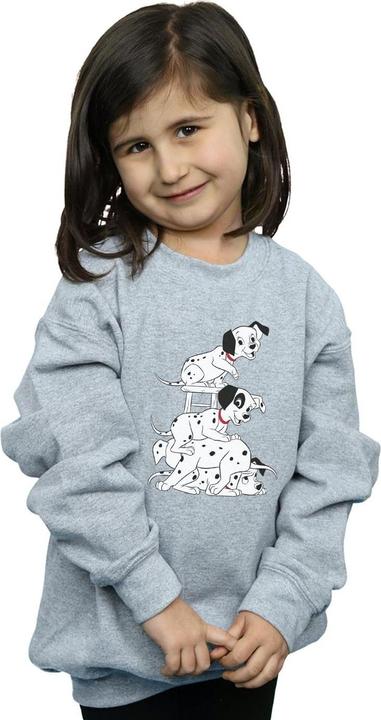 Actual product image Disney Girls 101 Dalmatians Chair Sweatshirt (152, 158)