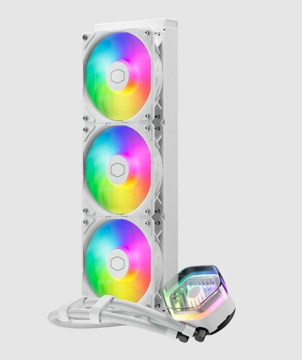 Produktbild Cooler Master CHŁODZENIE WODNE MasterLiquid 360 Ion White