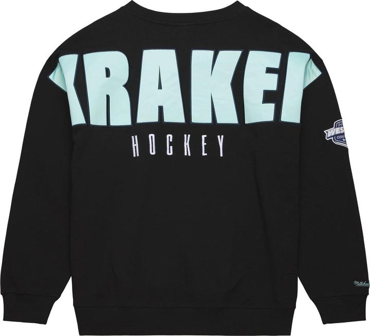 Immagine prodotto Mitchell & Ness Maglia in pile moda Seattle Kraken (L)