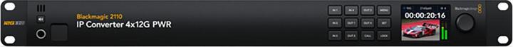 Actual product image Blackmagic 2110 IP Converter 4x12G PWR