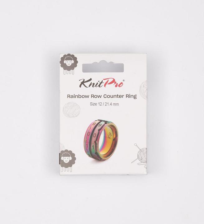 Produktbild Knitpro Reihenzähler Ringe Rainbow