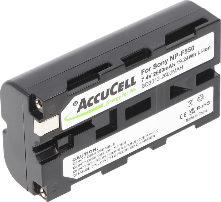 Image du produit AccuCell Batterie Sony NP-F550, NPF530, NPF330 (Batterie)