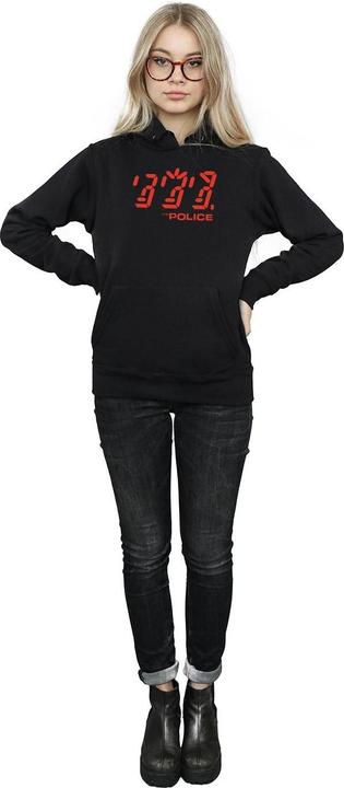 Actual product image The Police Womens/Ladies Ghost Icon Hoodie (M)