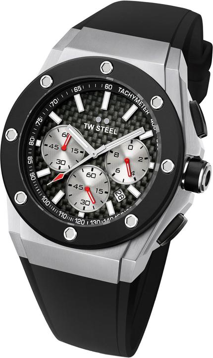 Actual product image TW Steel CEO Tech David Coulthard Special Edition (Analogue wristwatch, Chronograph, 48 mm)