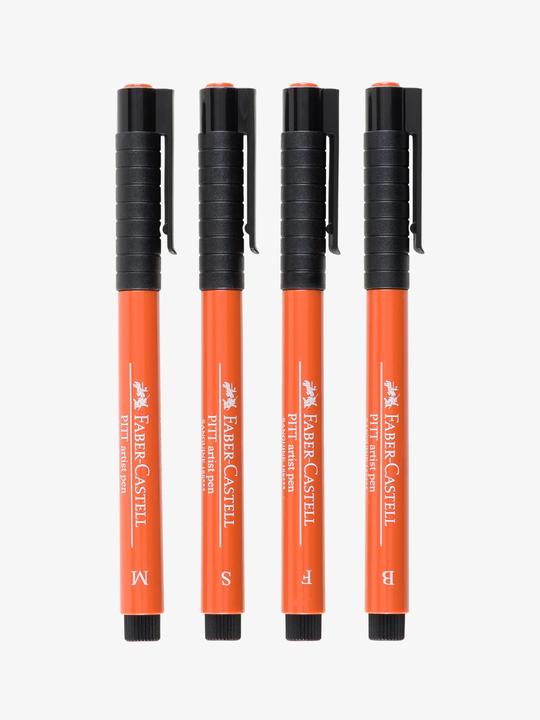 Produktbild Faber-Castell Pitt Artist Pen (Rötel, 4 x)