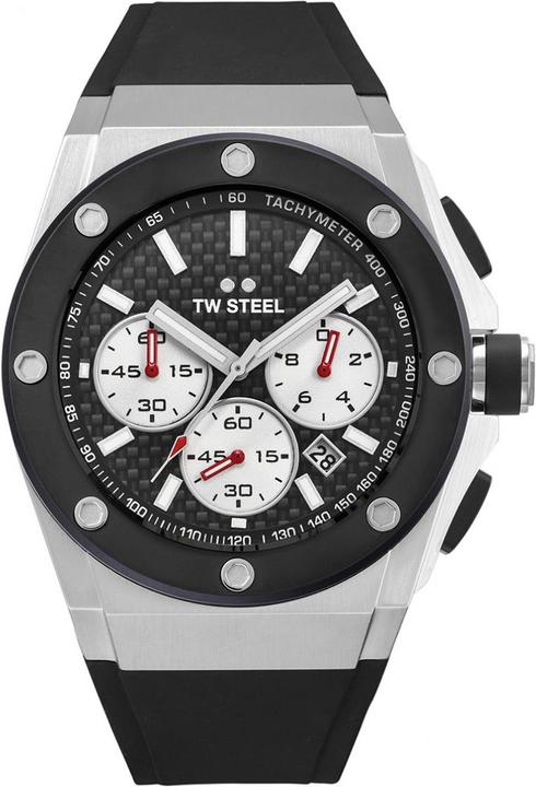 Actual product image TW Steel CEO Tech David Coulthard Special Edition (Analogue wristwatch, Chronograph, 48 mm)