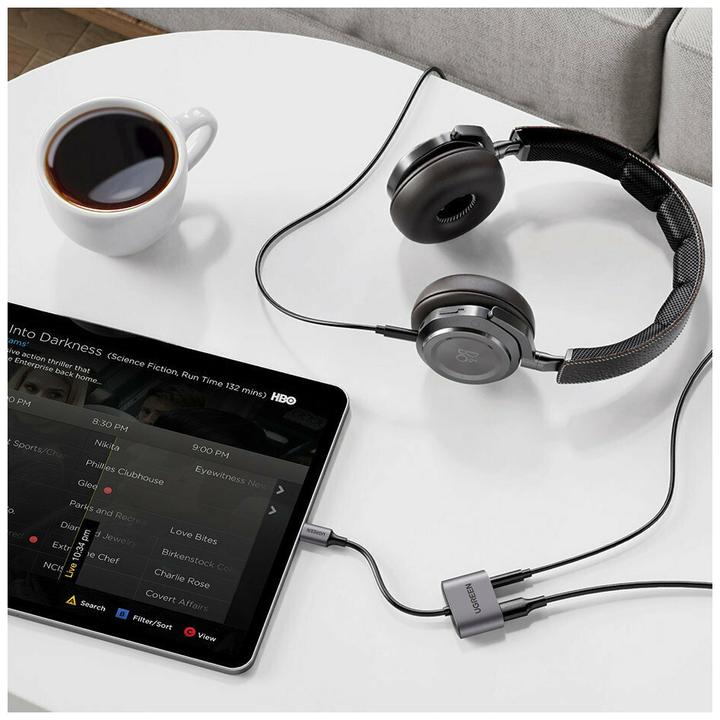 Productafbeelding Ugreen Adapter voor hoofdtelefoon (USB Type C, 3,5 mm aansluiting)