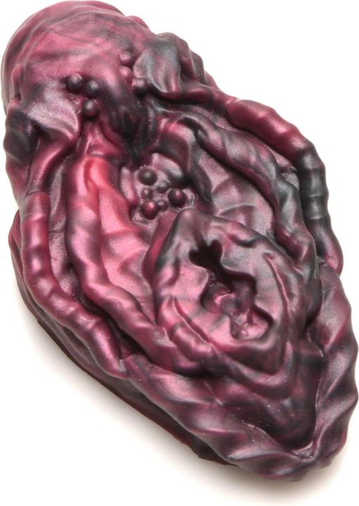 Creature Cocks XR Brands Xeno Pussy Vulva Silikon Grinder Rot & Schwarz