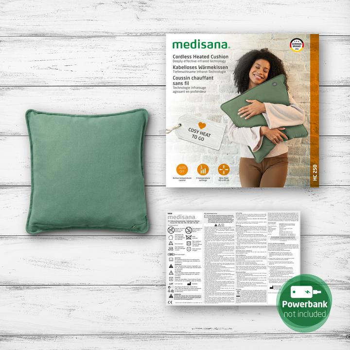 Produktbild Medisana HC 250 Interior Cushion Line green (40 x 40 x 18 cm)