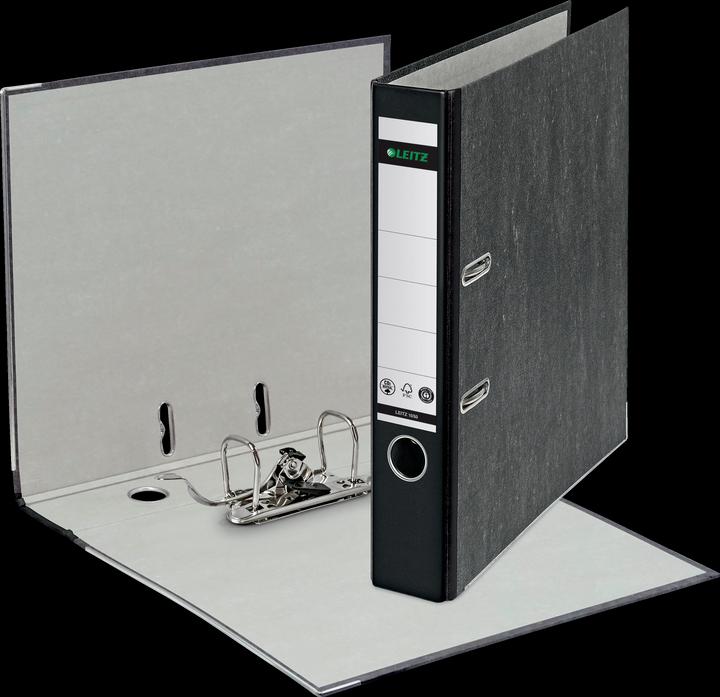 Produktbild Leitz STANDARD-ORDNER A4 52MM Mit Schlitzen, für Format A4, Pappe (RC), Rckenbreite 52mm. Pate (A4, 52 mm, 1 Stück)