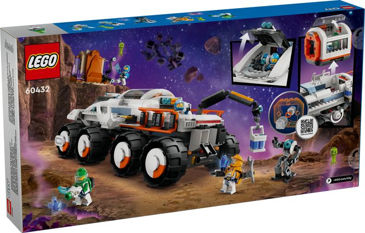 Actual product image LEGO City Command Rover and Crane Loader Toy 60432 (60432, LEGO City)