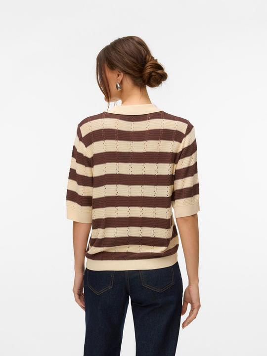 Produktbild Vero Moda VMRANDI Gestricktes Poloshirt Polo (L)