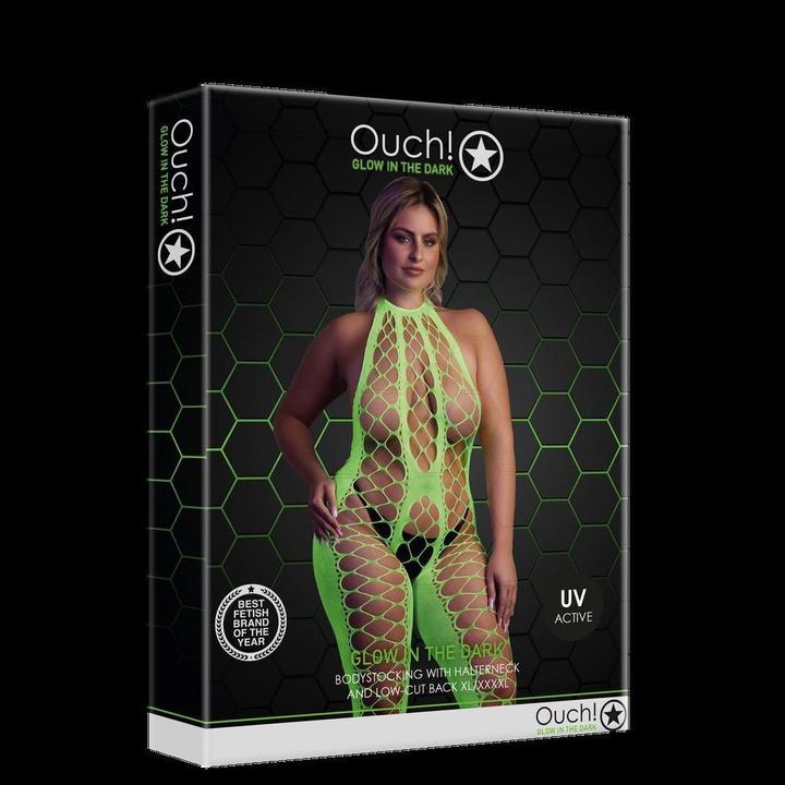 Produktbild Ouch! Bodystocking with Halterneck (XL, XXL, 3XL)