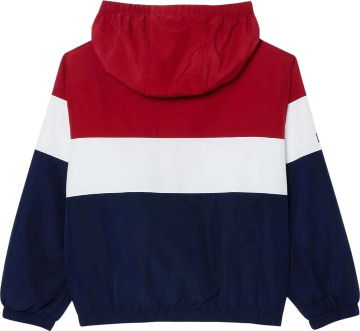 Actual product image Lacoste Childrens/Kids Hooded Recycled Polyester Zipped Jacket (110)