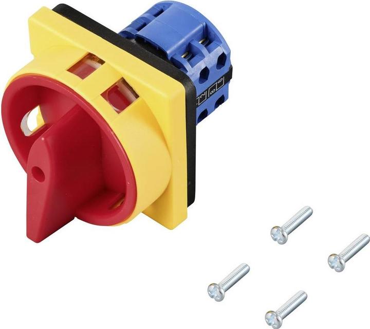 Image du produit Tru Components TC-LW26-20 GS20/04-2 Nockenschalter 20 A 690 V 1 x 90 ° Gelb, Ro