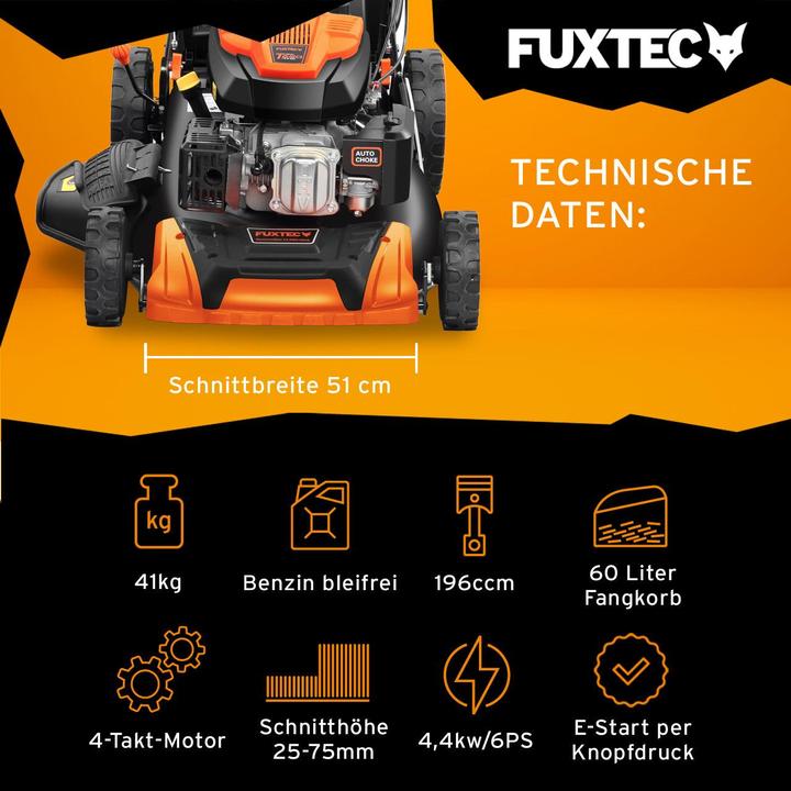 Image du produit Fuxtec FX-RM5196eS-PRO (Essence)