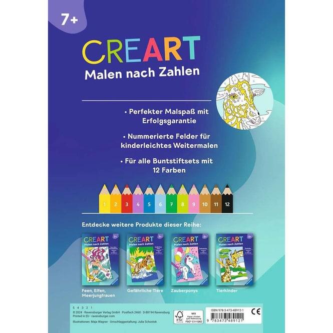 Immagine prodotto Ravensburger CreArt Pittura per numeri Animali selvatici