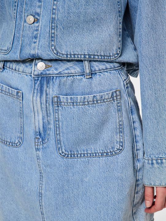 Produktbild Pieces PCSKY HW MINI Jeansrock (XS)