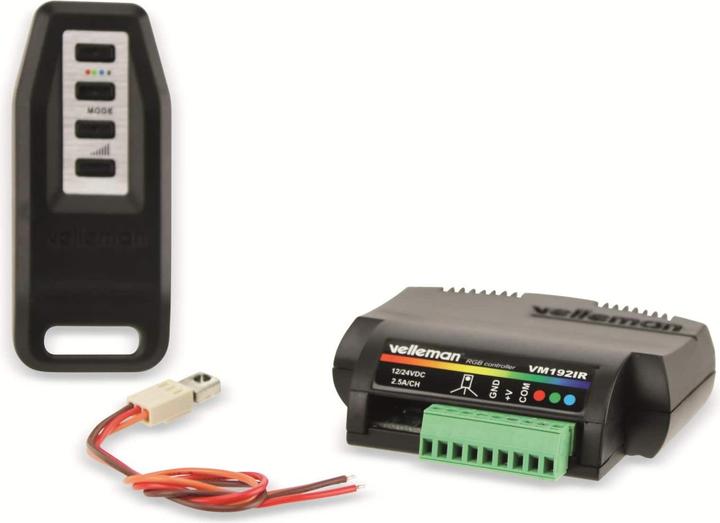 Produktbild Velleman RGB Led-Controller (Ir-Version)
