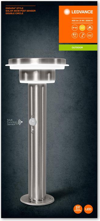 Image du produit Ledvance Endura Style Solar Double Circle (400 lm, IP44)
