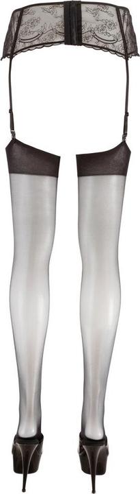 Actual product image Cottelli Collection Basic stockings black (M)