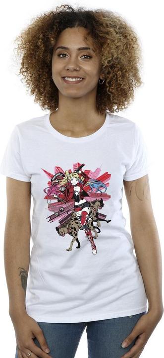 Immagine prodotto T-shirt coton Harley Quinn Hyenas Femme/Dames (L)