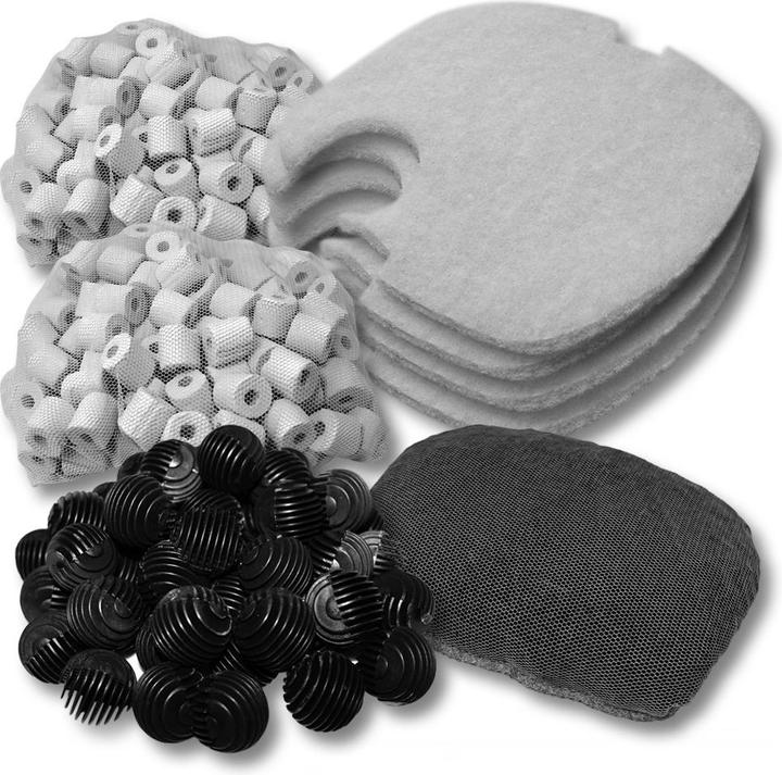 Produktbild SunSun Aquarium Aussenfilter HW404A 2000 L/h 4 Stufen Kammerfilter Filtermaterial (600 l, Aussenfilter, Süsswasser, Salzwasser)