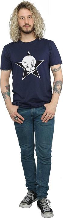 Produktbild Looney Tunes Tweety Pie Mono Star TShirt (S)