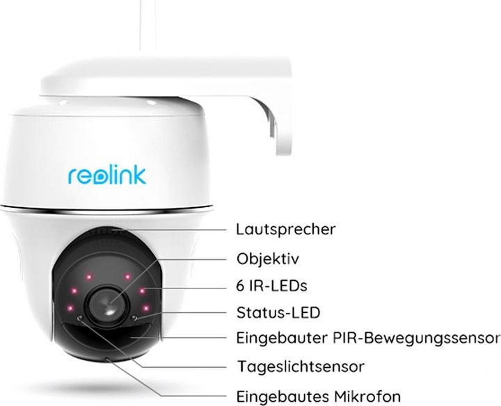 Produktbild Reolink Argus PT 2K (2560 x 1440 Pixels)