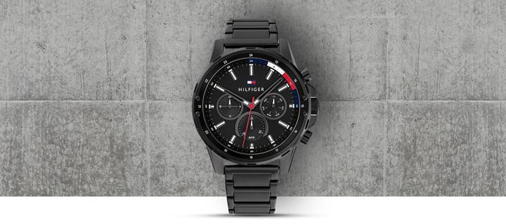 Actual product image Tommy Hilfiger Mason men's watch 1791935 + BOX (190 mm)