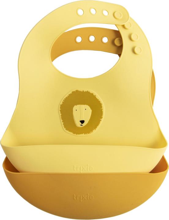 Image du produit Trixie Baby Bavoirs en silicone (3 mois)