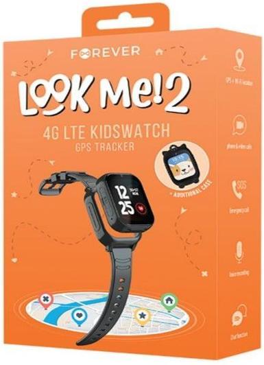 Image du produit Forever Smartwatch GPS WiFi 4G Kids KW-510 black (4G)
