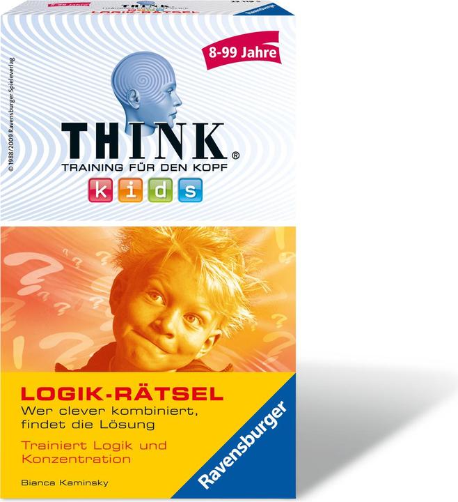 Produktbild Ravensburger Think Kids Logik-Rätsel (Deutsch)