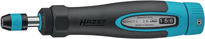 Immagine prodotto HAZET Cacciavite dinamometrico 6004CT-3 (1/4", 0.02 Nm, 0.30 Nm)