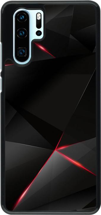 Actual product image PhoneLook Coque Black Red Lines (Huawei P30 Pro)