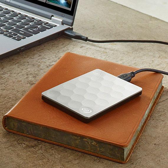Actual product image Seagate Backup Plus Ultra Slim (2 TB)