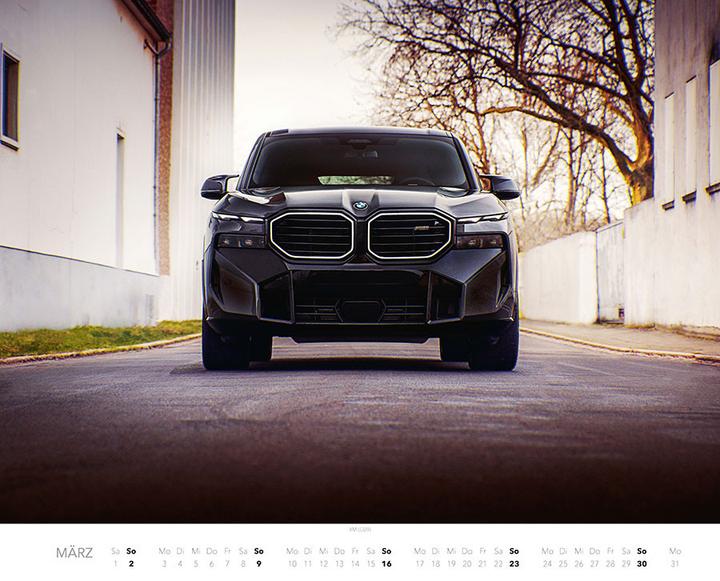 Actual product image Fascination BMW M Calendar 2025 (No binding, German)
