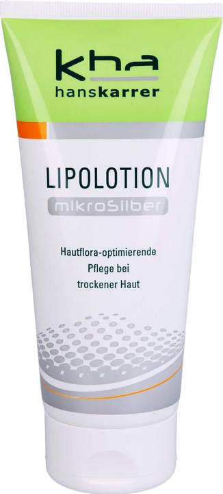 Actual product image Hans Karrer hanskarrer Lipolotion Microsilver, 200 ml Lotion (Cleansing lotion, 200 ml)