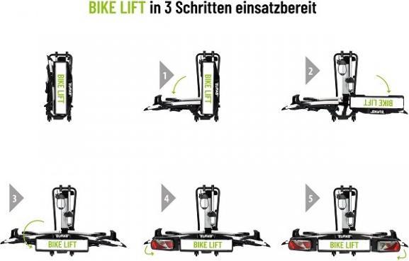Produktbild Eufab Fahrradträger BIKE LIFT für 2 Fahrräder