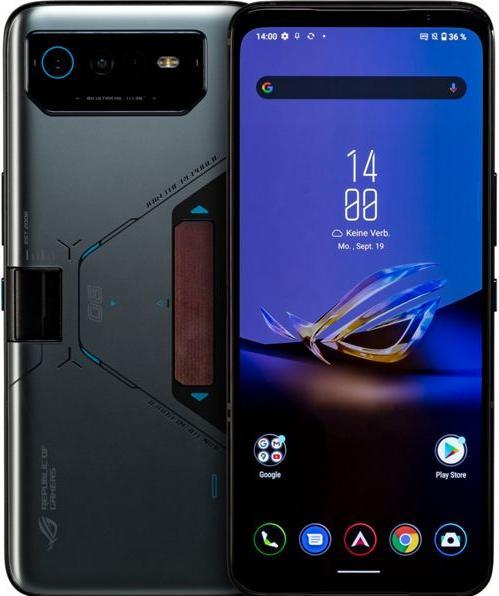 Actual product image ASUS ROG Phone 6D Ultimate (512 GB, Space Grey, 6.78", Dual SIM, 50 Mpx, 5G)