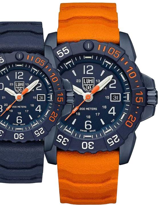 Actual product image Luminox Navy Seal XS.3253.CBNSF.SET (Rotating bezel left, 44 mm)