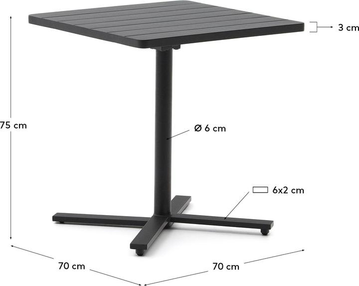 Produktbild Kave Home Torreta (70 cm)